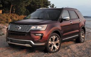 Ford Explorer Platinum 2017 года